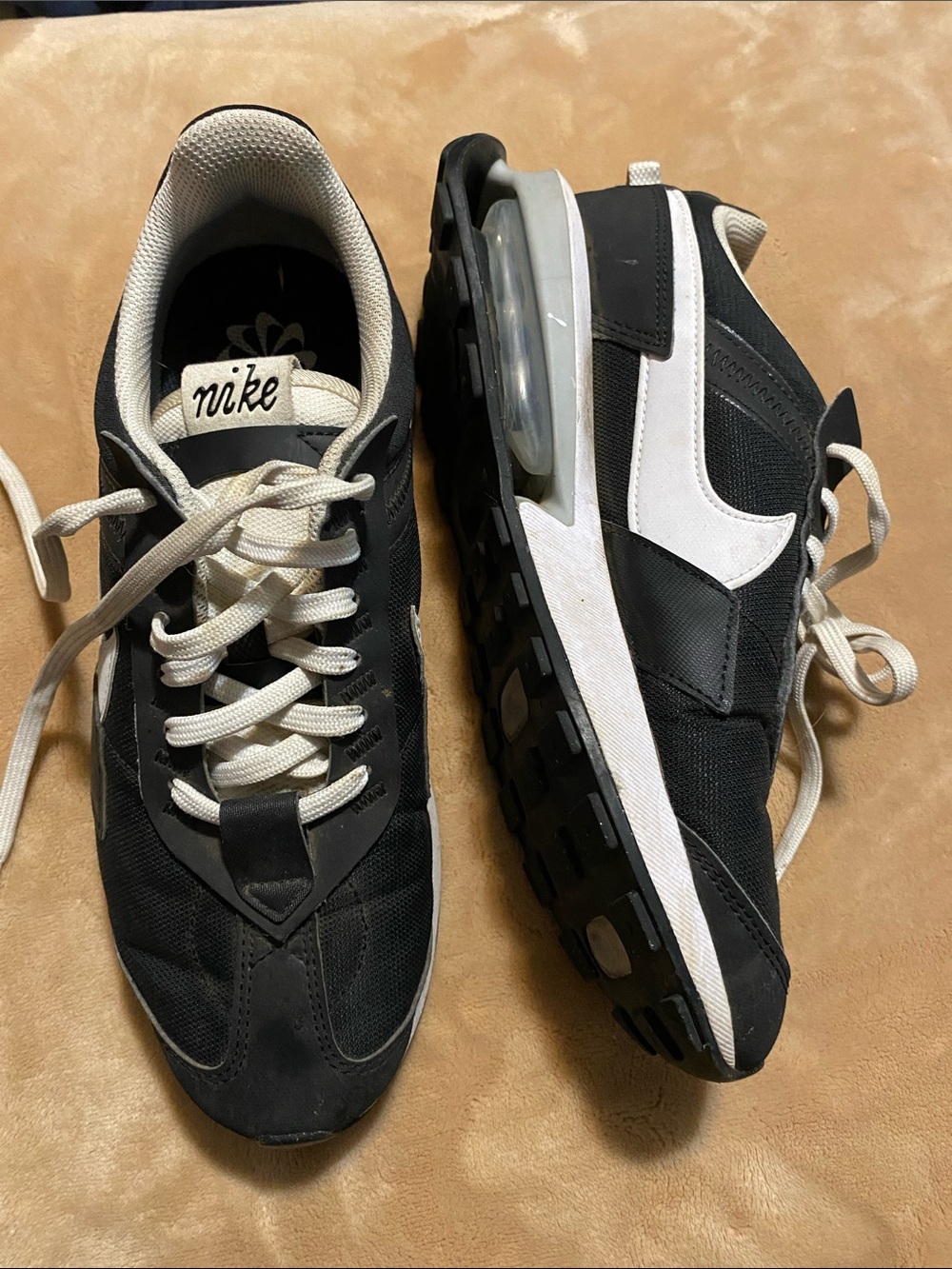 Nike Black Air Max Pre Game Sneakers Sz 8.5
